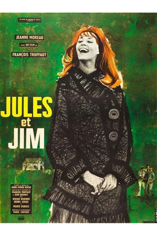 Smiling red-haired woman beside Jules et Jim