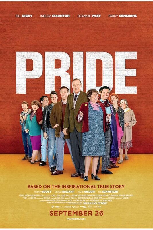 Diverse group of people before 'PRIDE'