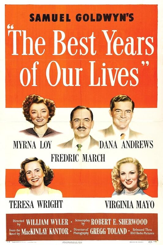 Vintage poster for The Best Years of Our Lives
