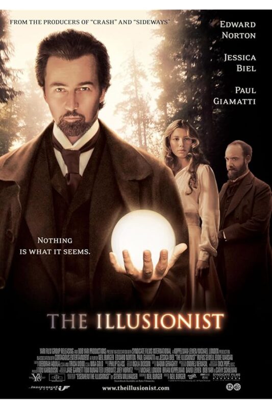 Victorian man holding a glowing orb