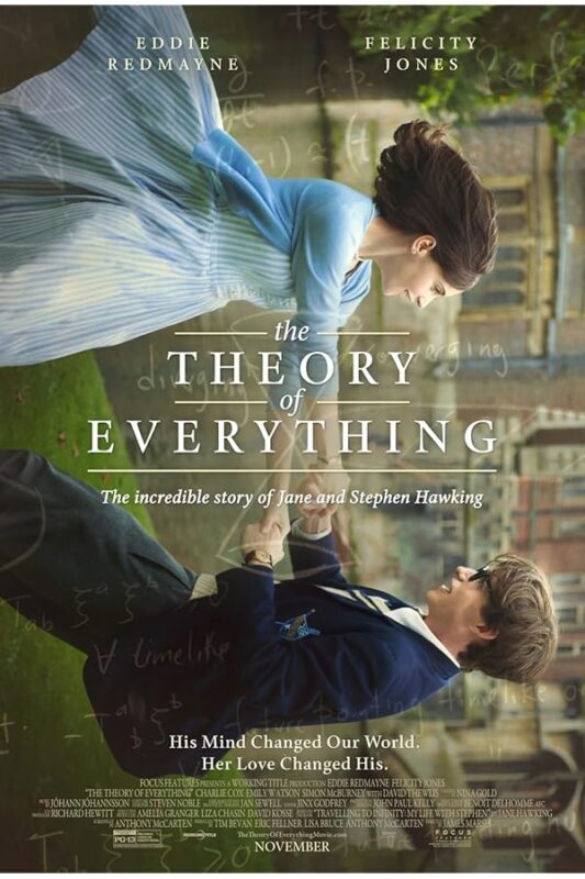 Woman leaning over man holding hands