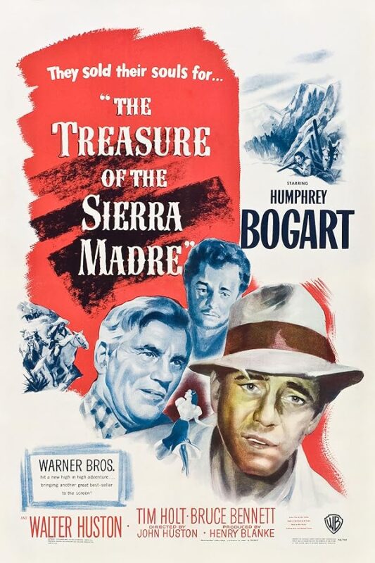 'The Treasure of the Sierra Madre' poster.